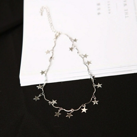5 for $25 Star Choker Necklace - Picture 3 of 8